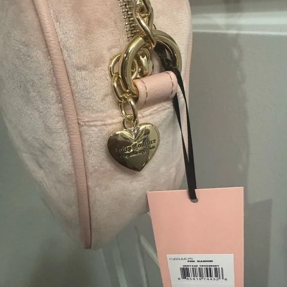 Juicy Couture Pink Crossbody Bag: PINK DIAMOND heritage, Crossbody rare find 🤩🌸 - Picture 5 of 5